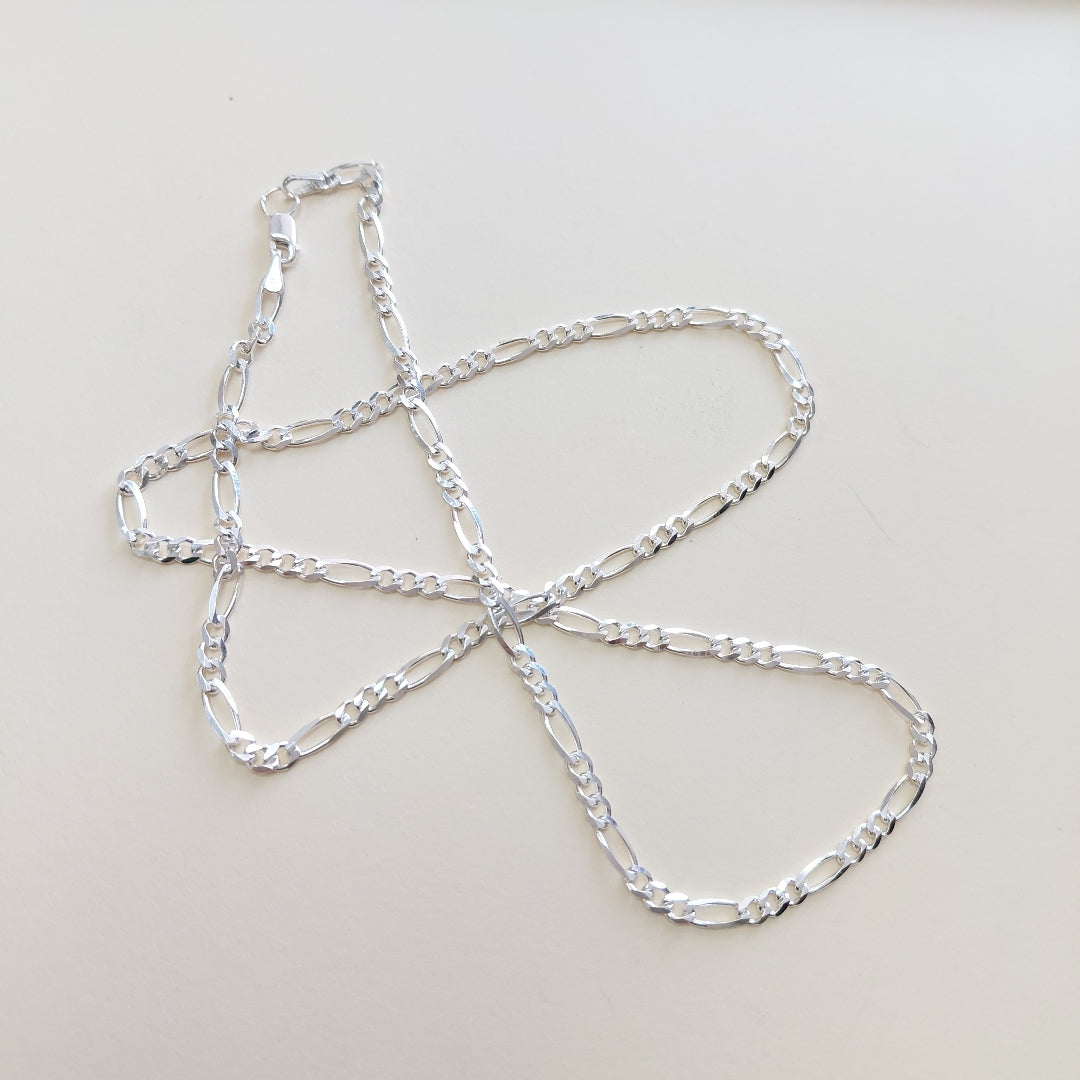CADENA TEJIDO 3X1 PLATA .925 55 CM 7.1 GR (NUEVO)