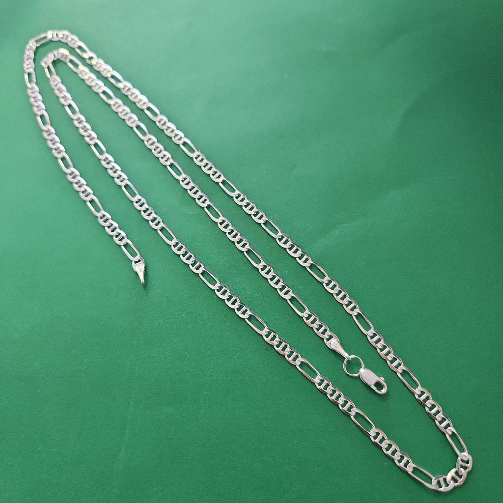 CADENA TEJIDO 3X1 PLATA .925 60 CM 8.4 GR (NUEVO)