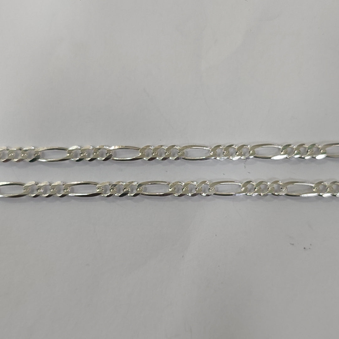 CADENA TEJIDO 3X1 PLATA .925 55 CM 7.6 GR (NUEVO)
