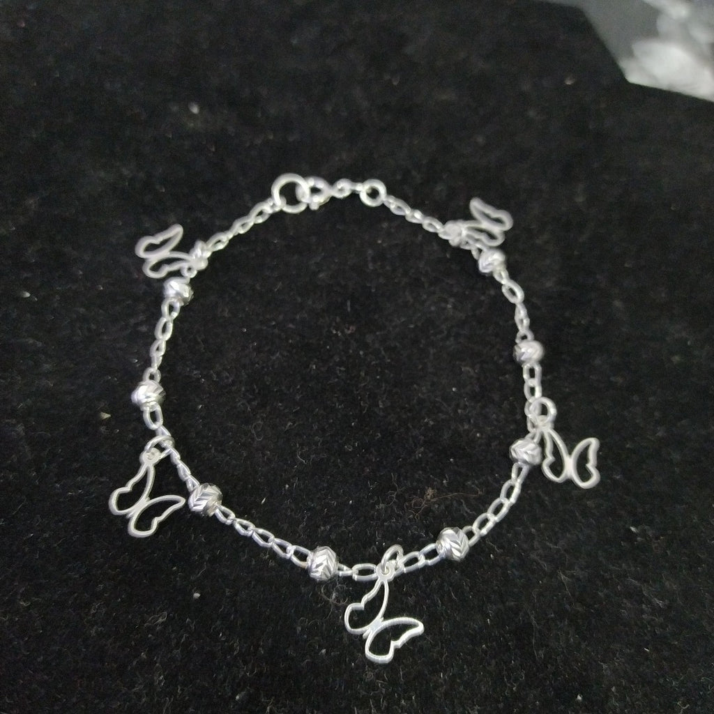 PULSERA TEJIDO ESPECIAL PLATA .925 18 CM 2.8 GR (NUEVO)