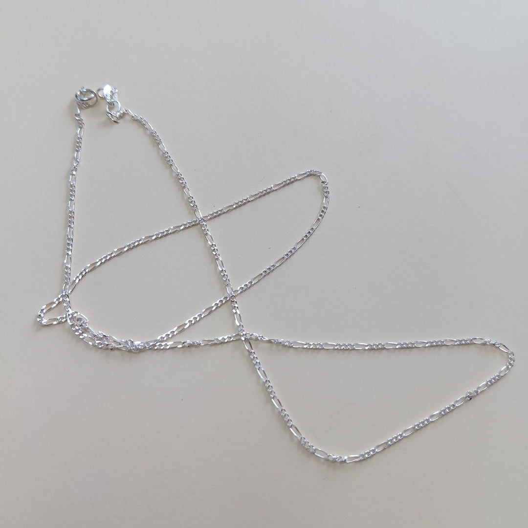 CADENA TEJIDO 3X1 PLATA .925 50 CM 2.2 GR (NUEVO)