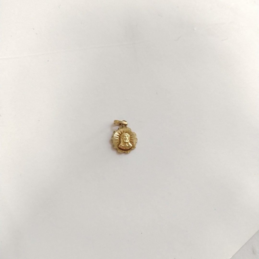 MEDALLA RELIGIOSA ORO 10 K 0,90 GRMS (SEMINUEVO)