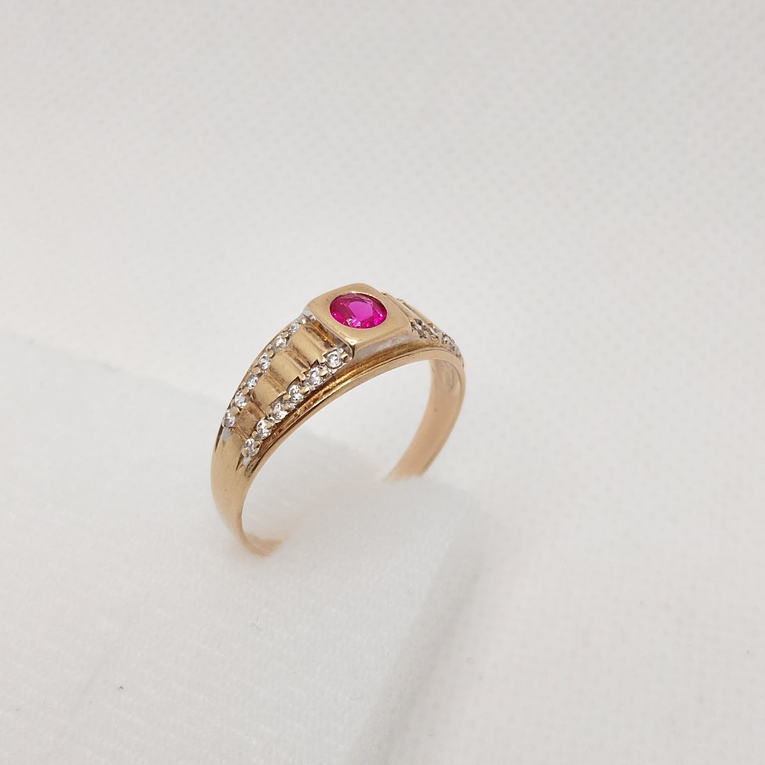 ANILLO ORO 10 K 2,50 GRMS (SEMINUEVO)