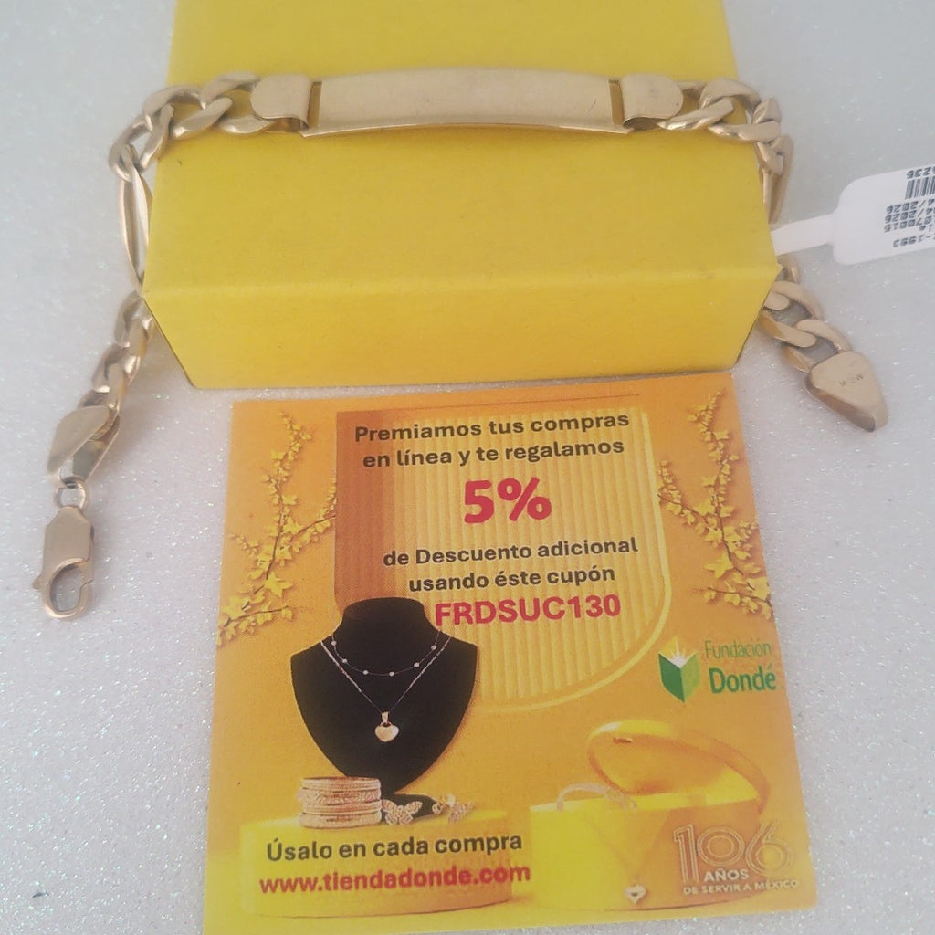 ESCLAVA ORO 14 K 26.2 GRMS (SEMINUEVO)