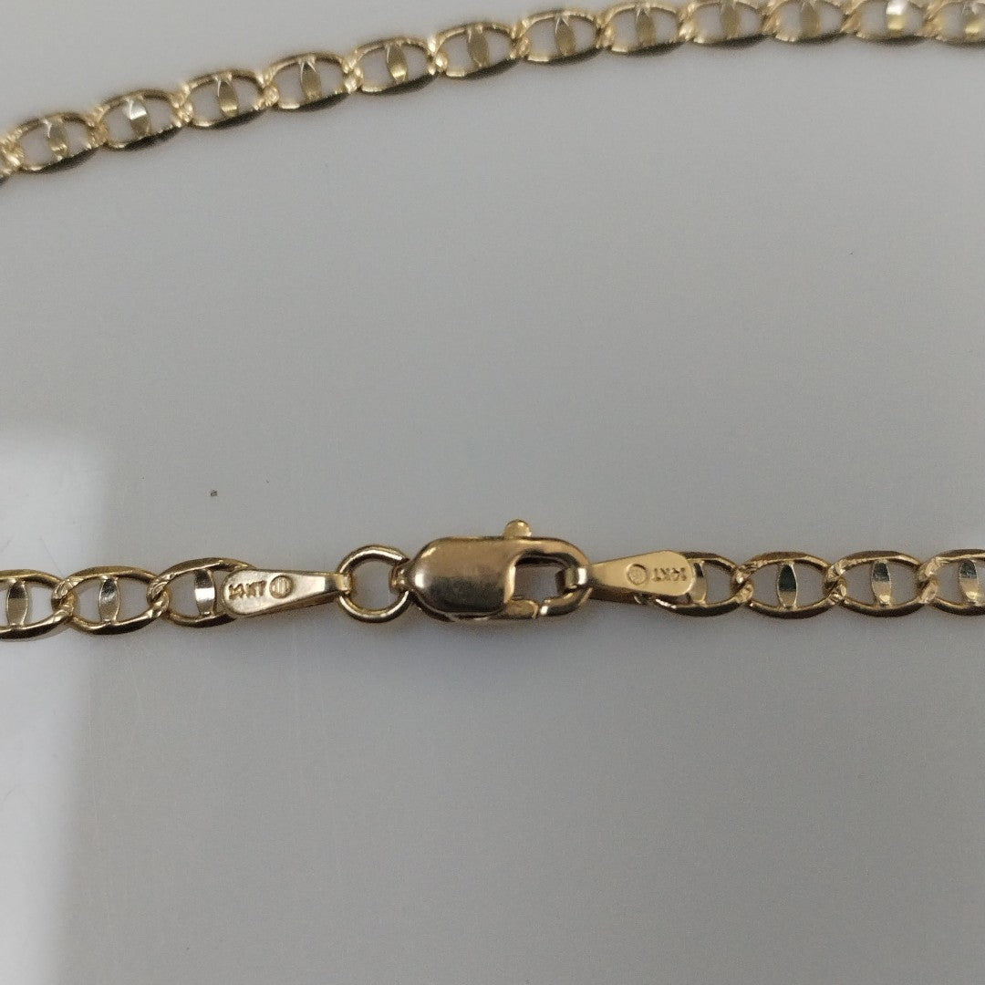CADENA ORO 14 K 5.5 GRMS (SEMINUEVO)