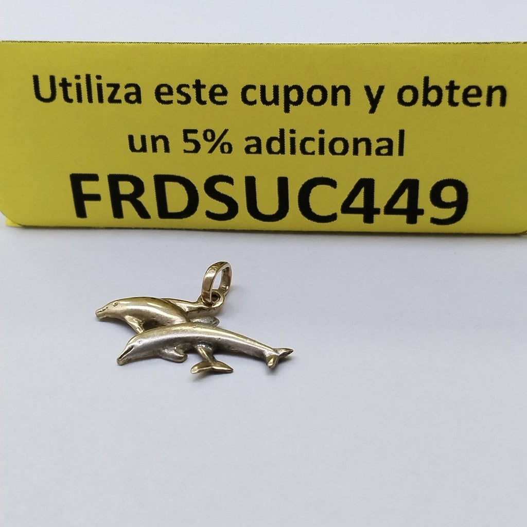 DIJE ORO,ORO BLANCO 10 K 1,60 GRMS (SEMINUEVO)