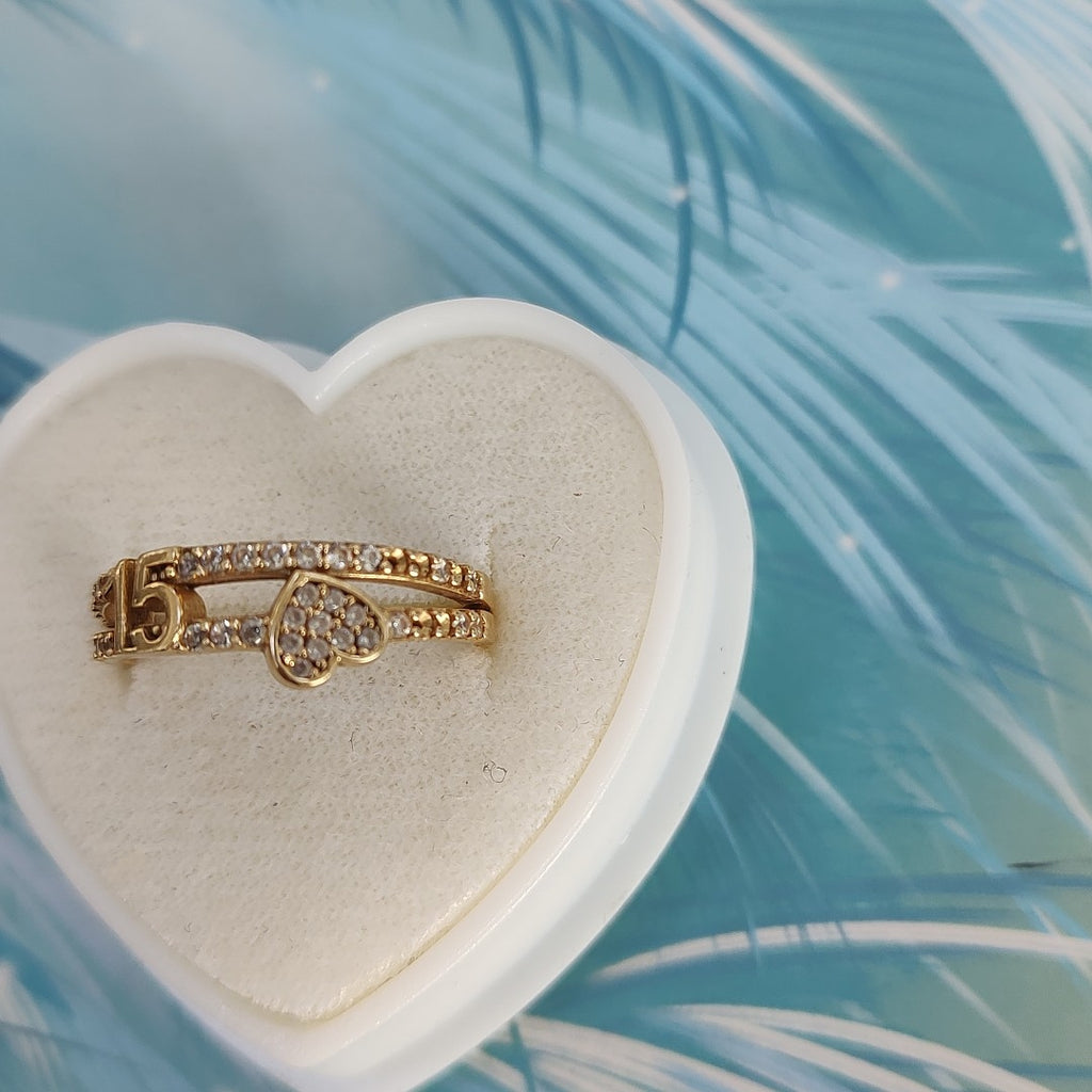 ANILLO ORO 14 K 2.2 GRMS (SEMINUEVO)
