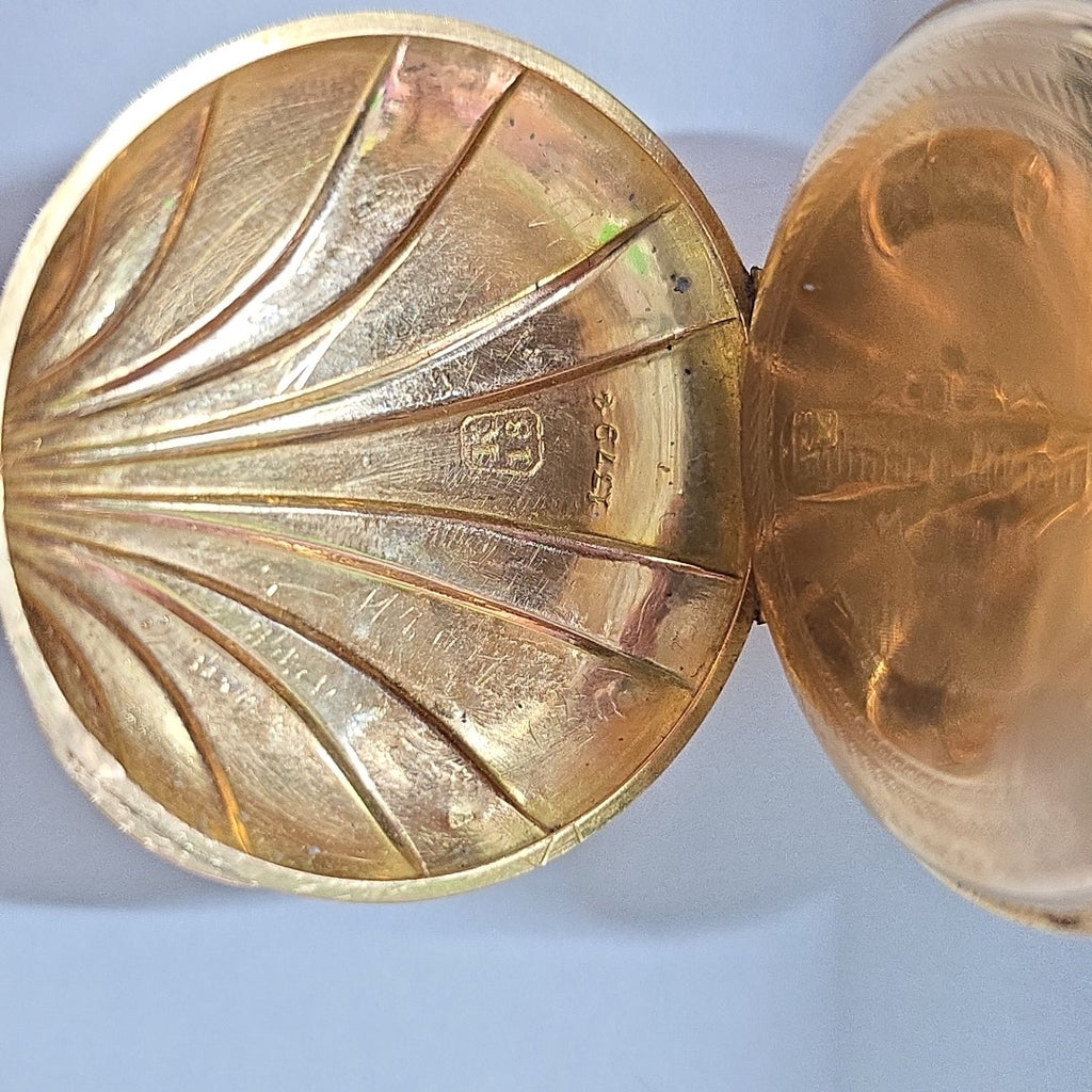RELOJ CAJA Y PULSO ORO ORO 18 K 29.1 GRMS (SEMINUEVO)
