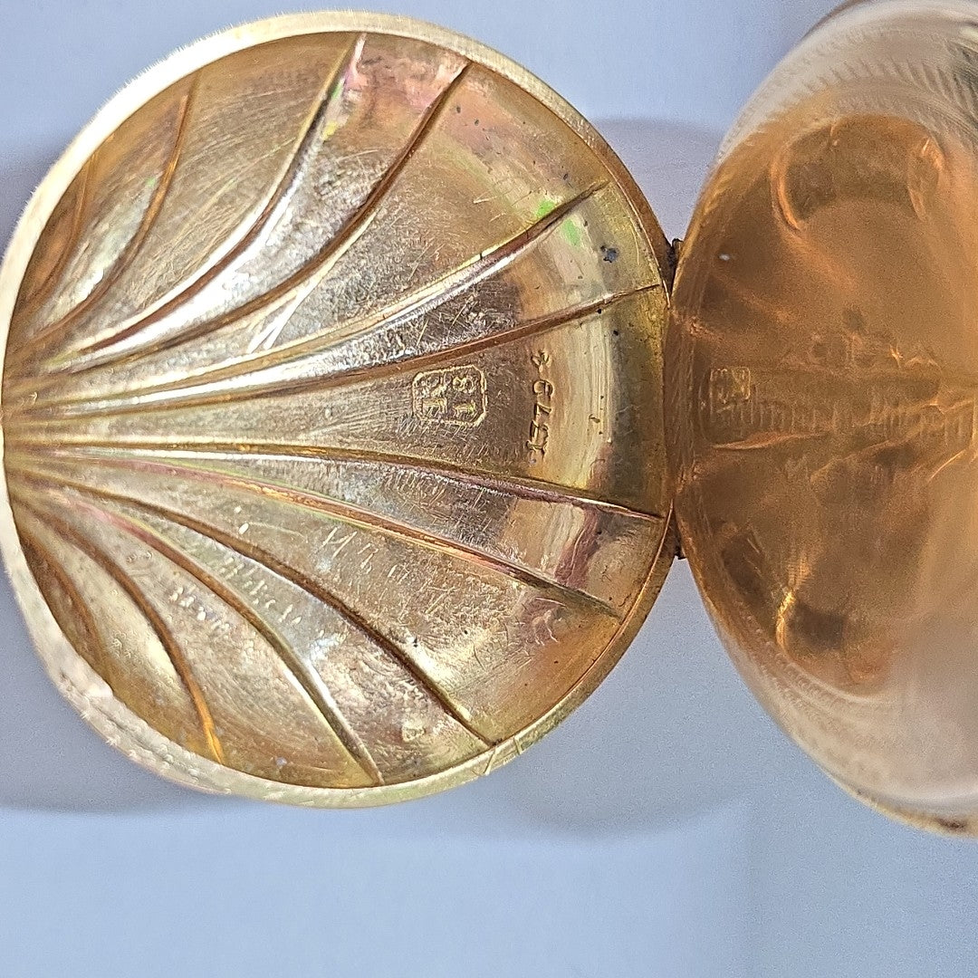 RELOJ CAJA Y PULSO ORO ORO 18 K 29.1 GRMS (SEMINUEVO)
