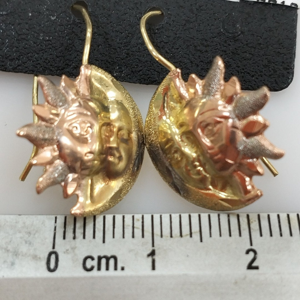 ARETES PAR ORO 10 K 1.5 GRMS (SEMINUEVO)