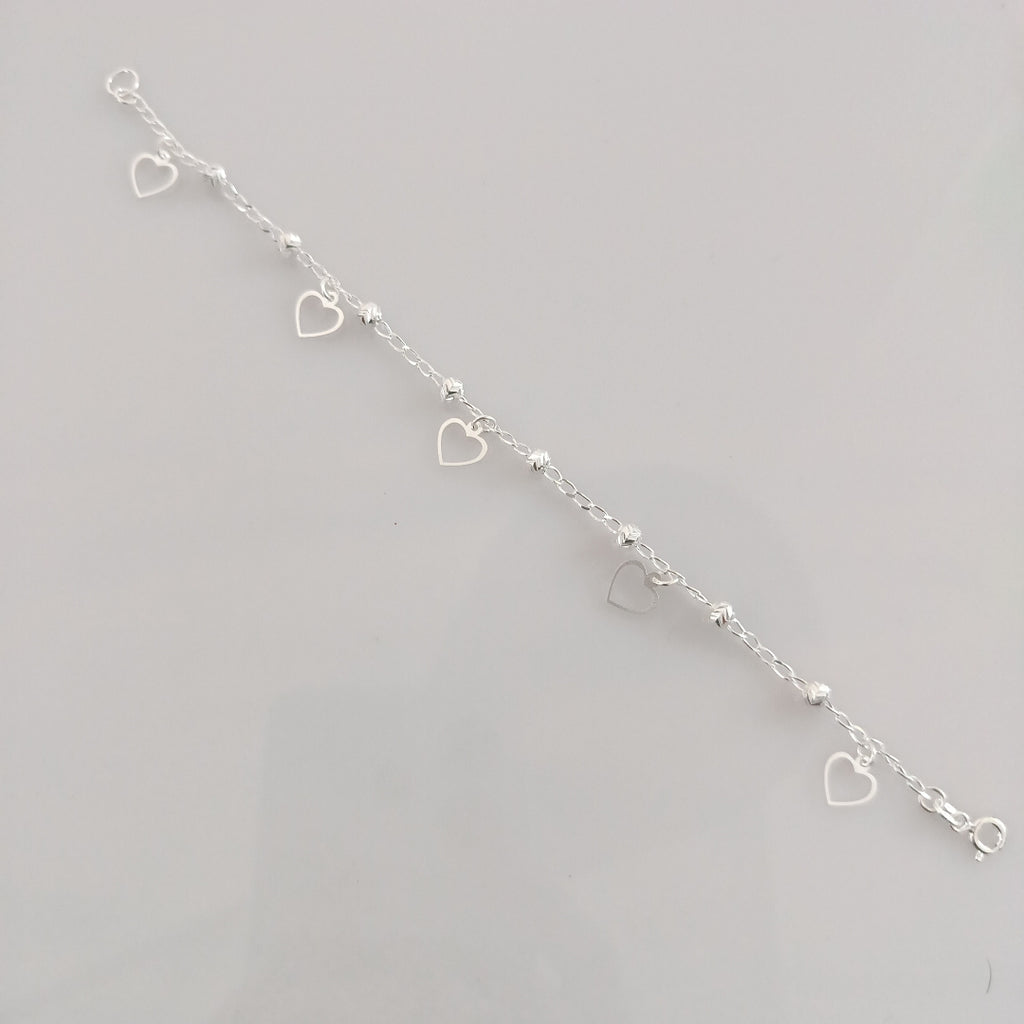 PULSERA TEJIDO ESPECIAL PLATA .925 18 CM 2.7 GR (NUEVO)