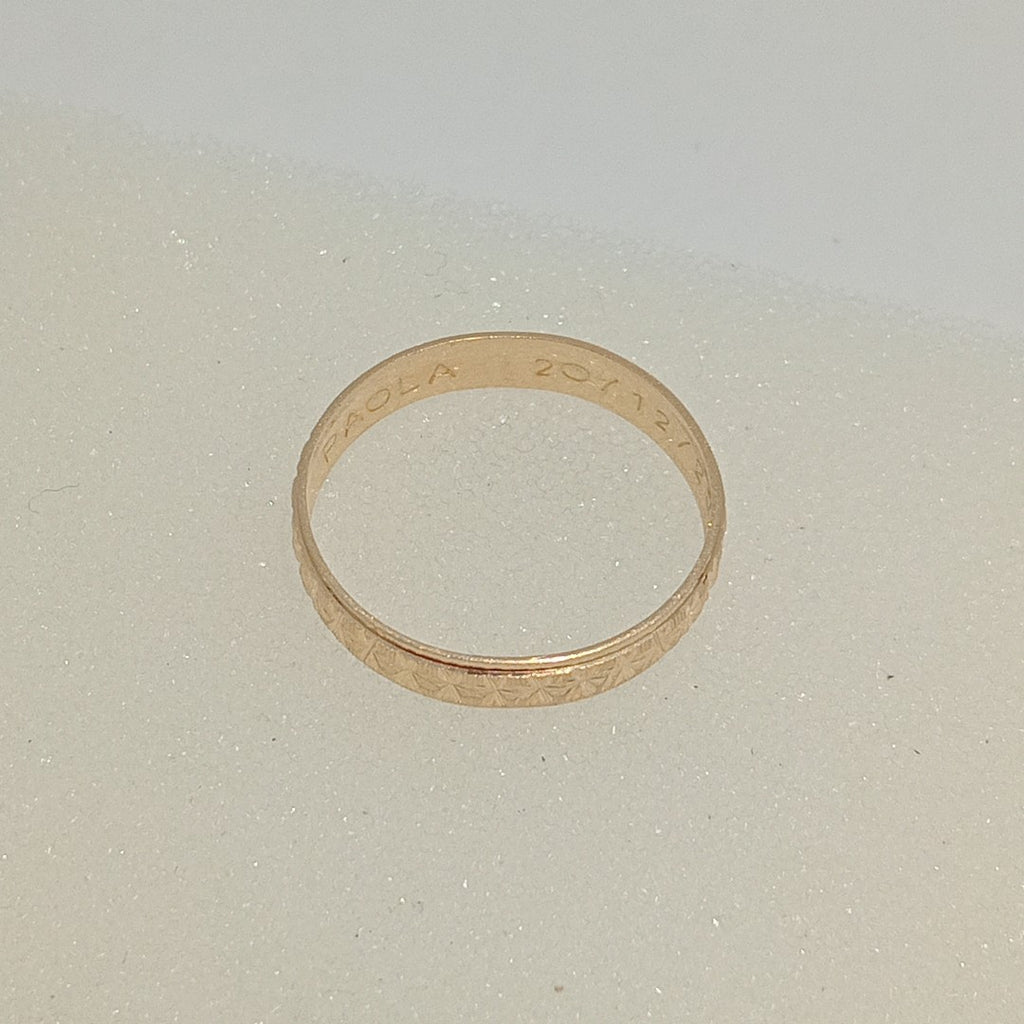 ARGOLLA ORO 10 K 1.3 GRMS (SEMINUEVO)