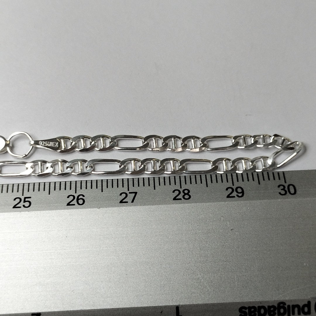 CADENA TEJIDO 3X1 PLATA .925 60 CM 8.3 GR (NUEVO)
