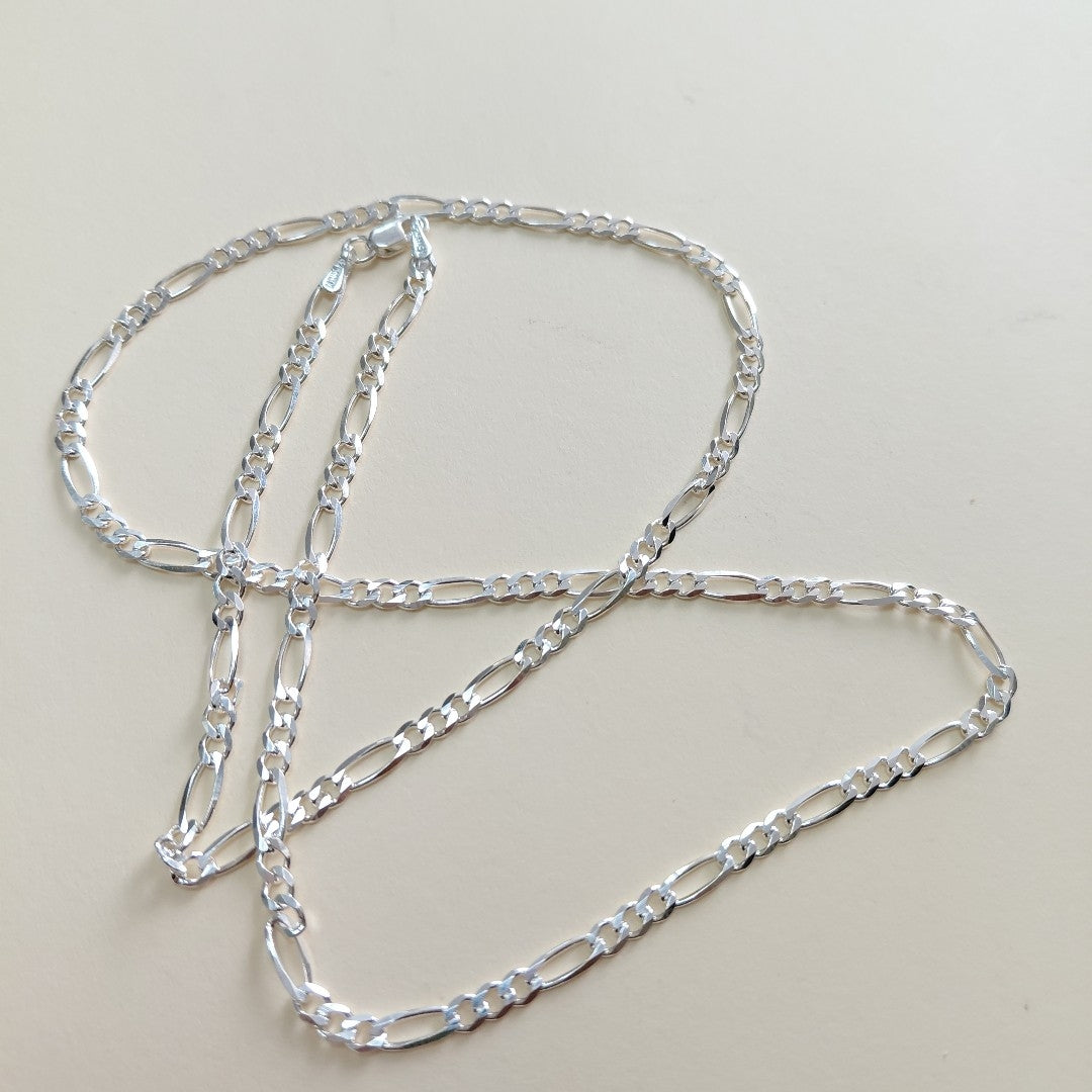 CADENA TEJIDO 3X1 PLATA .925 55 CM 7.3 GR (NUEVO)