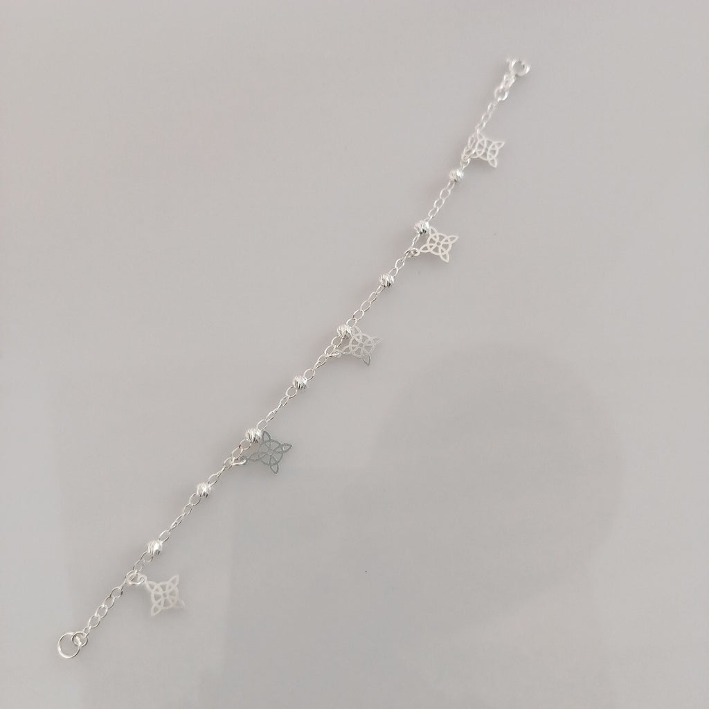 PULSERA TEJIDO ESPECIAL PLATA .925 18 CM 3.1 GR (NUEVO)