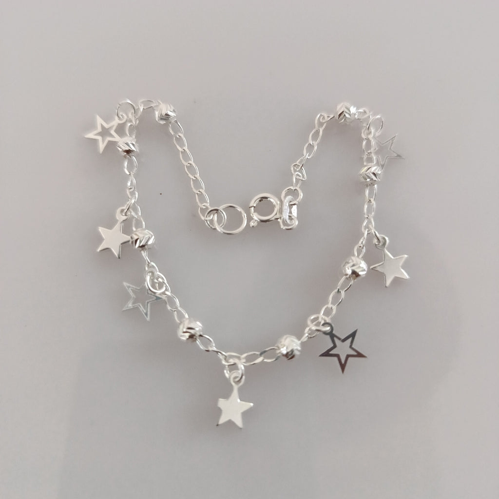 PULSERA TEJIDO ESPECIAL PLATA .925 18 CM 3 GR (NUEVO)