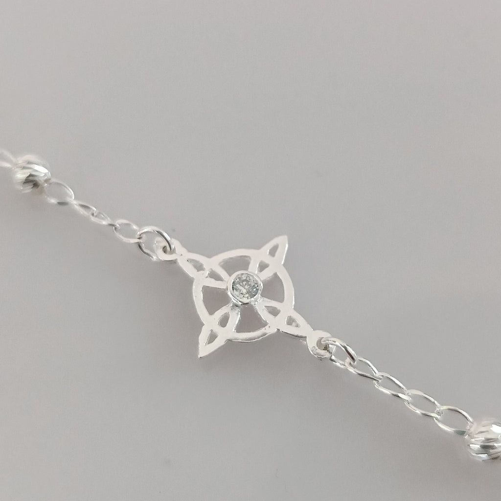PULSERA TEJIDO ESPECIAL PLATA .925 18 CM 2.8 GR (NUEVO)