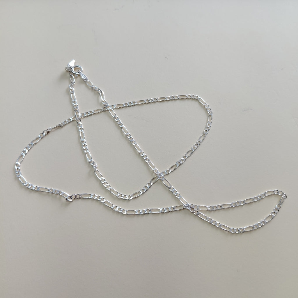 CADENA TEJIDO 3X1 PLATA .925 55 CM 4.5 GR (NUEVO)