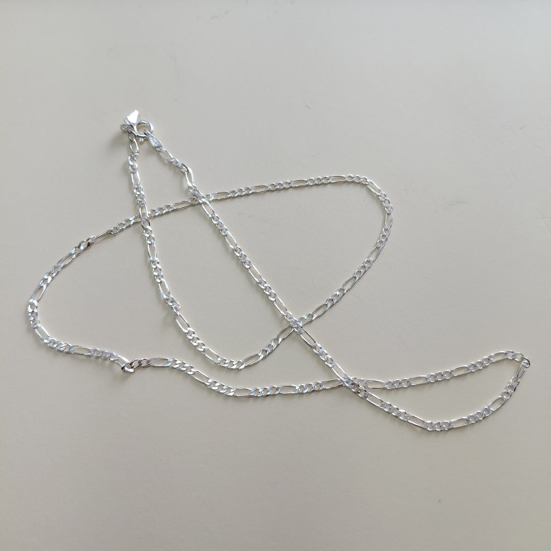 CADENA TEJIDO 3X1 PLATA .925 55 CM 4.5 GR (NUEVO)