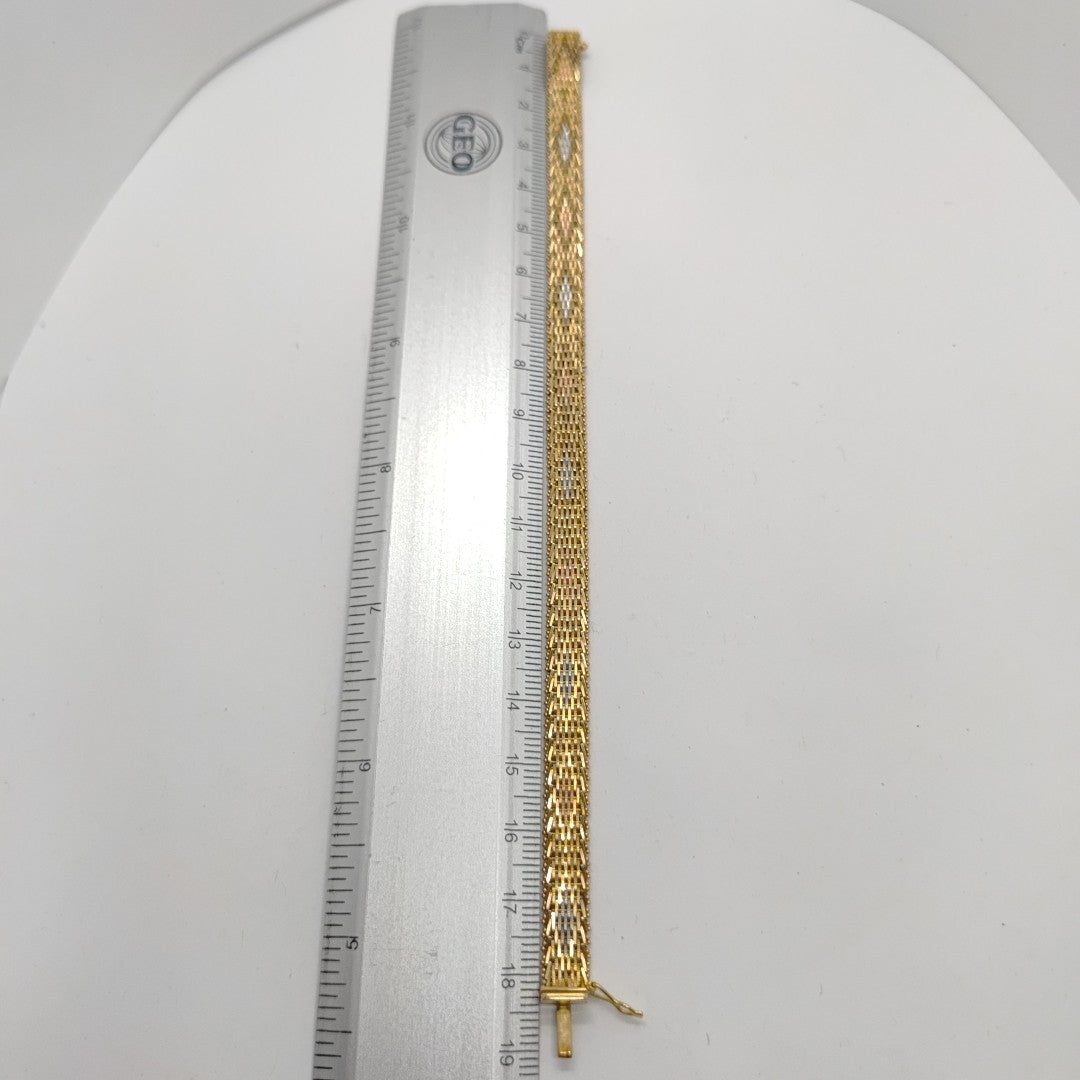 PULSERA ORO 10 K 17,10 GRMS (SEMINUEVO)