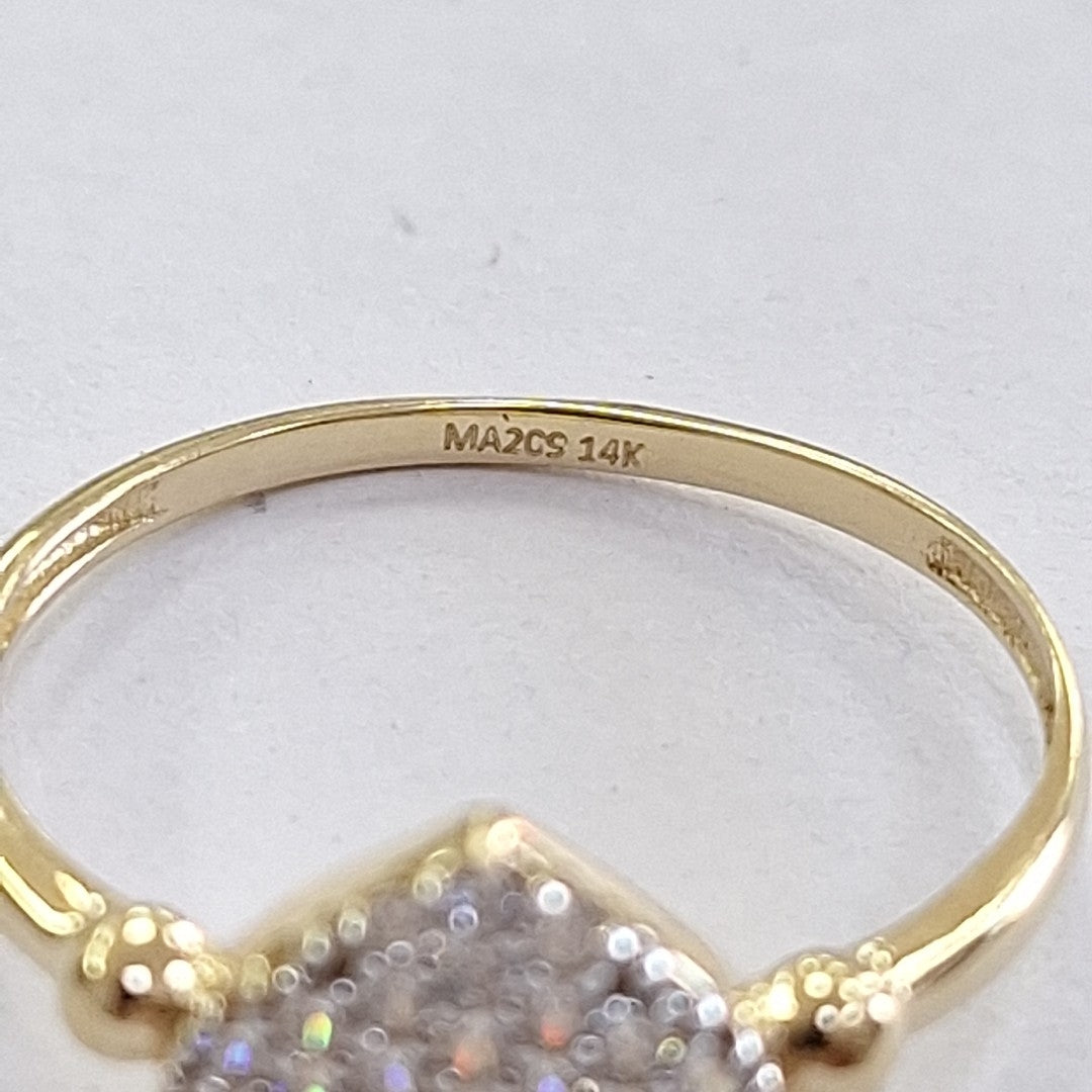 ANILLO ORO 14 K 1.4 GRMS (SEMINUEVO)