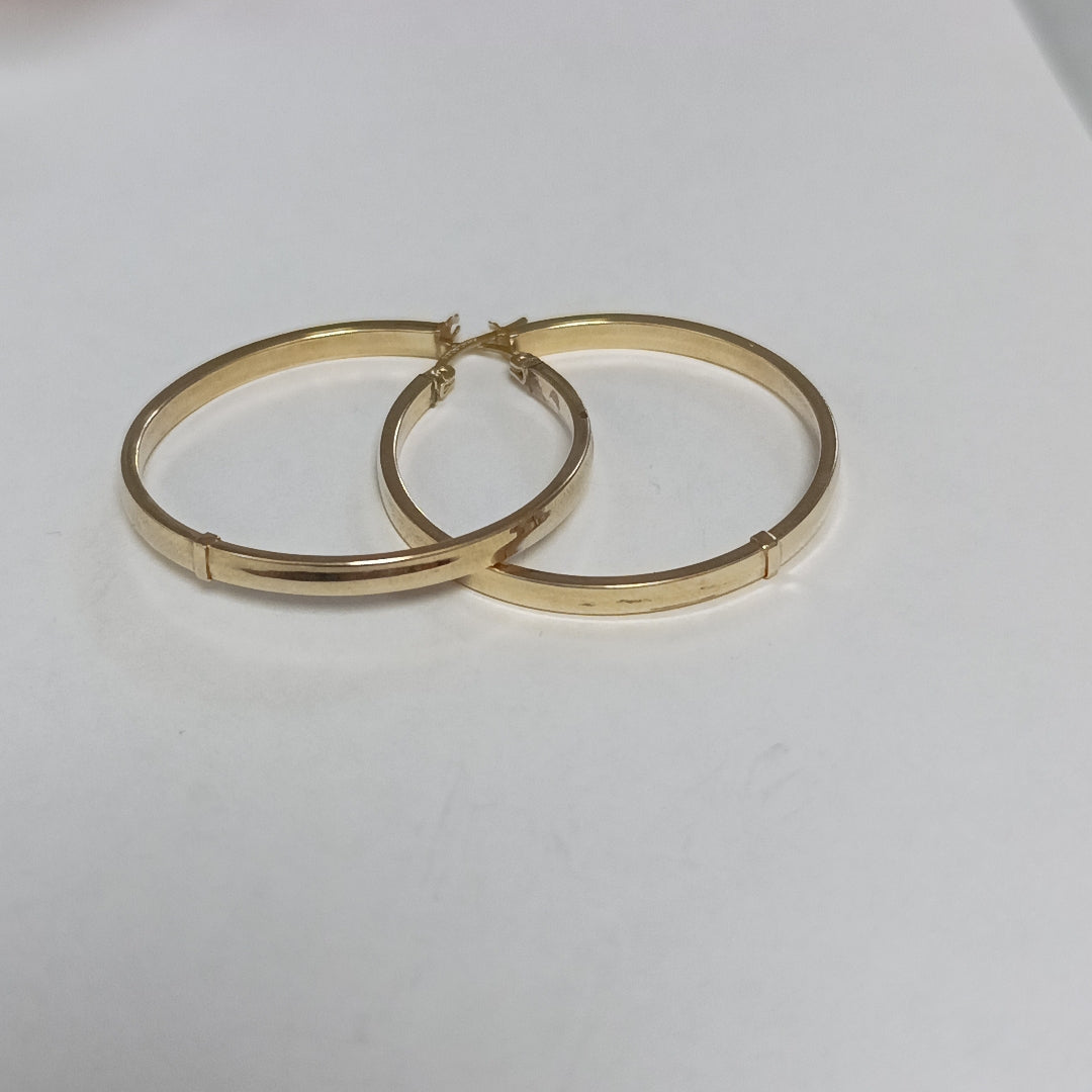 ARRACADAS PAR ORO 10 K 3 GRMS (SEMINUEVO)