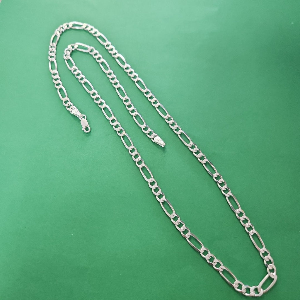 CADENA TEJIDO 3X1 PLATA .925 60 CM 17.6 GR (NUEVO)