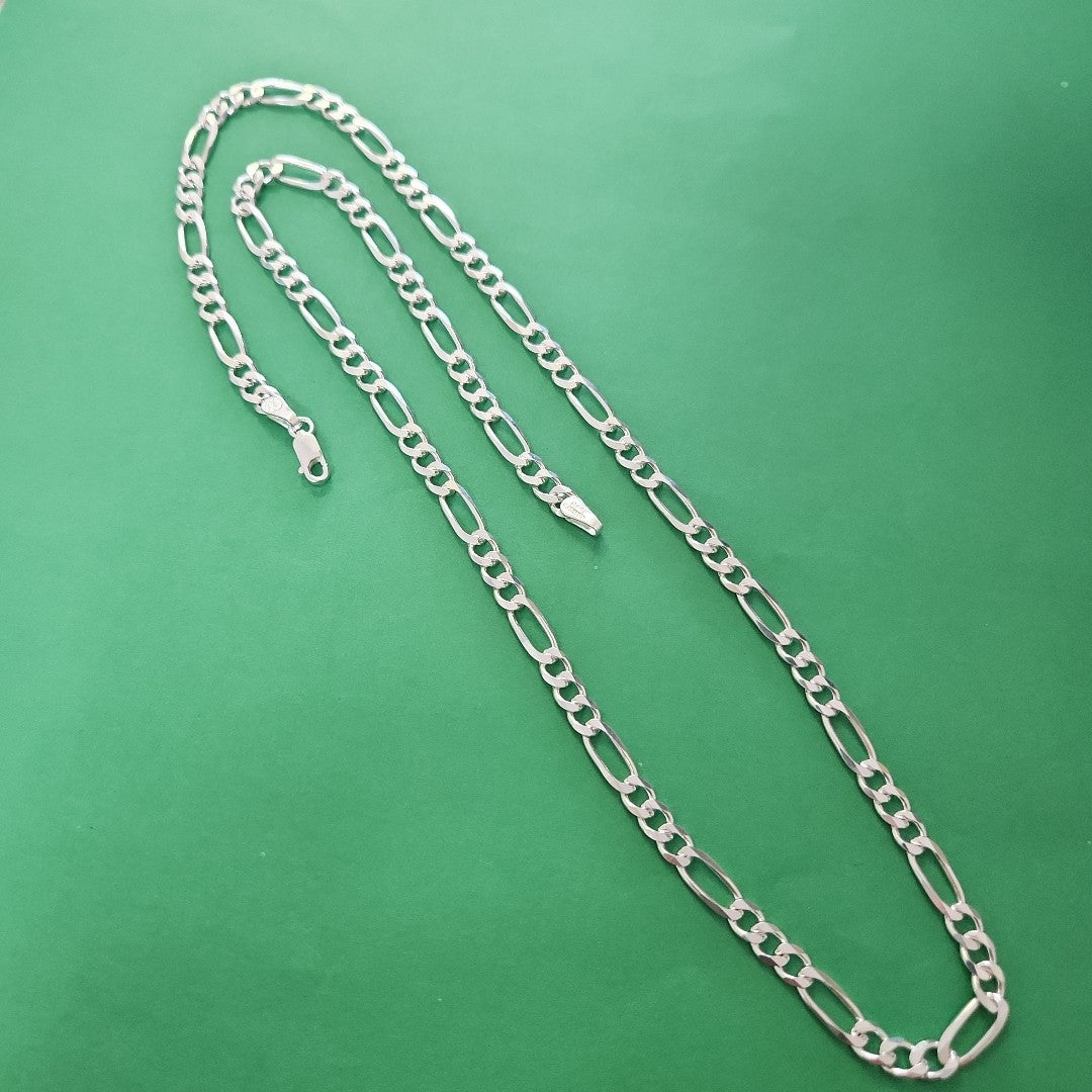 CADENA TEJIDO 3X1 PLATA .925 60 CM 17.6 GR (NUEVO)