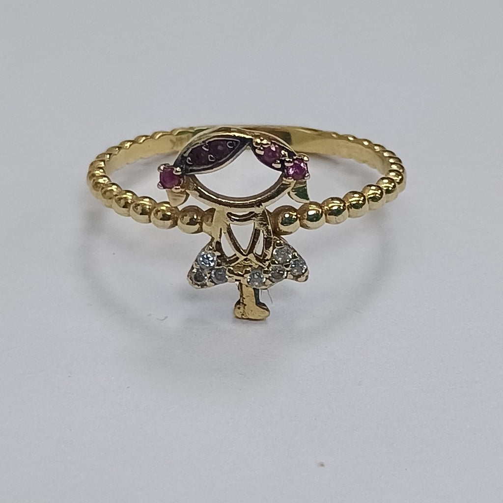 ANILLITO ORO 14 K 1.4 GRMS (SEMINUEVO)