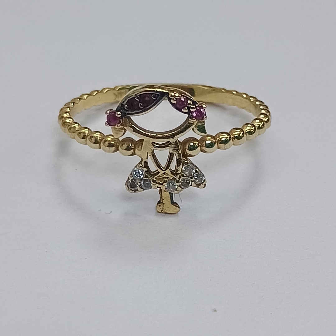 ANILLITO ORO 14 K 1.4 GRMS (SEMINUEVO)