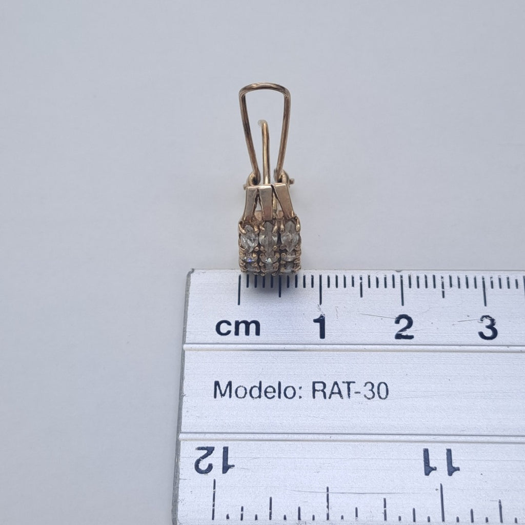 ARETES PAR ORO 10 K 5 GRMS (SEMINUEVO)
