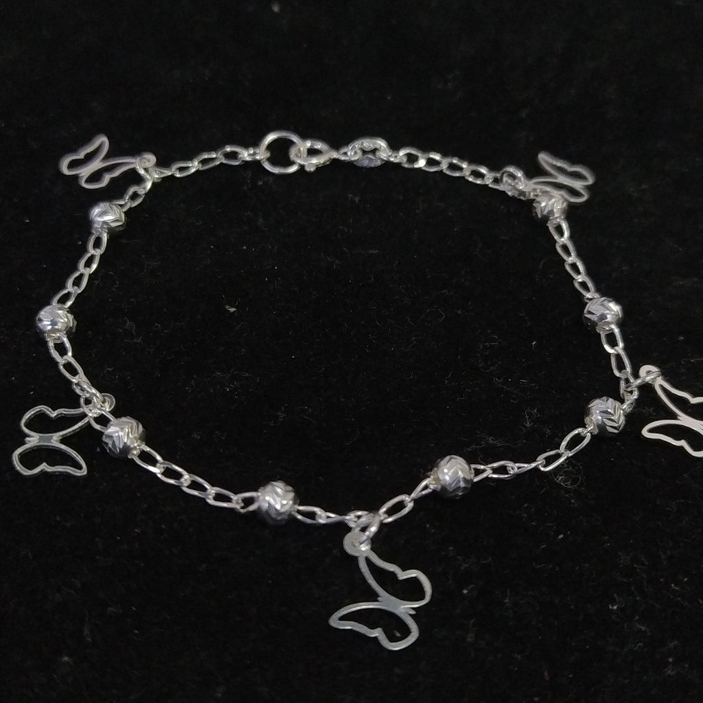 PULSERA TEJIDO ESPECIAL PLATA .925 18 CM 2.9 GR (NUEVO)