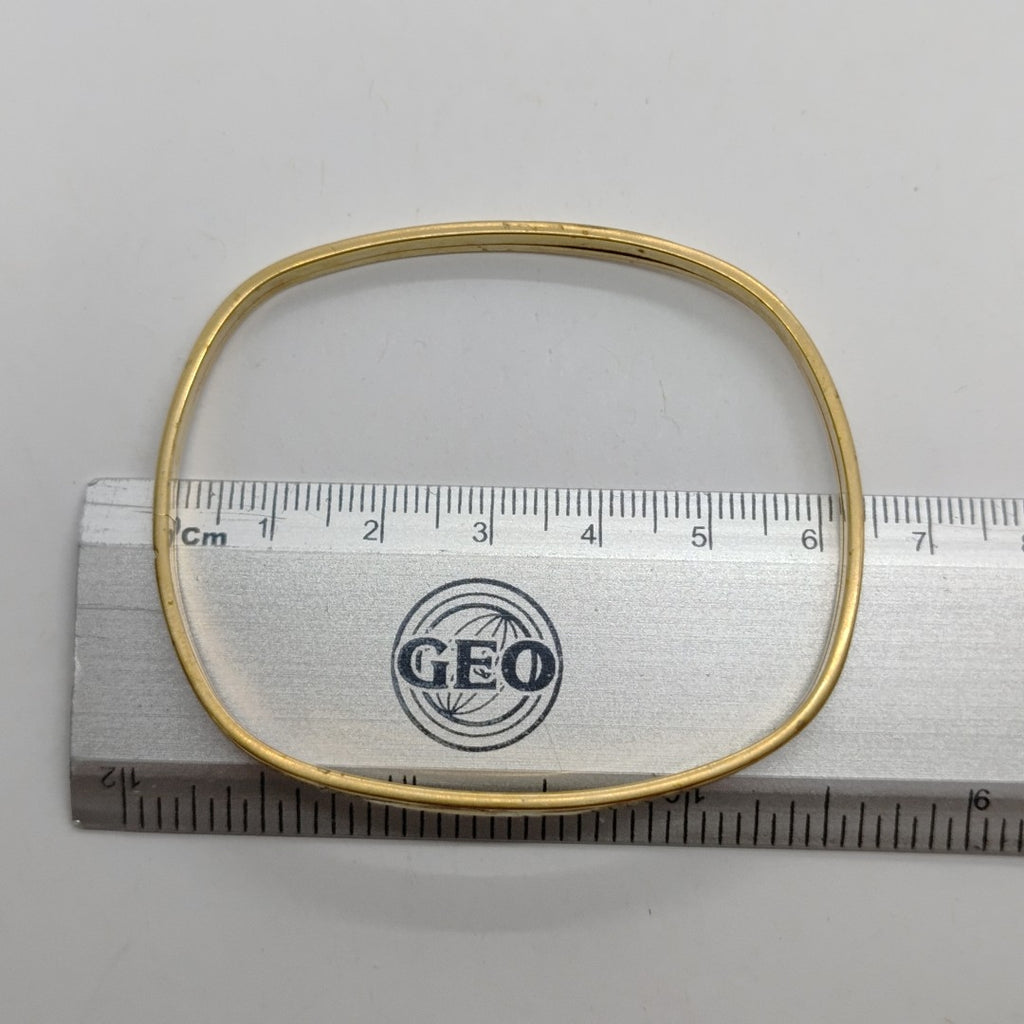 PULSERA RIGIDA ORO 10 K 4.4 GRMS (SEMINUEVO)