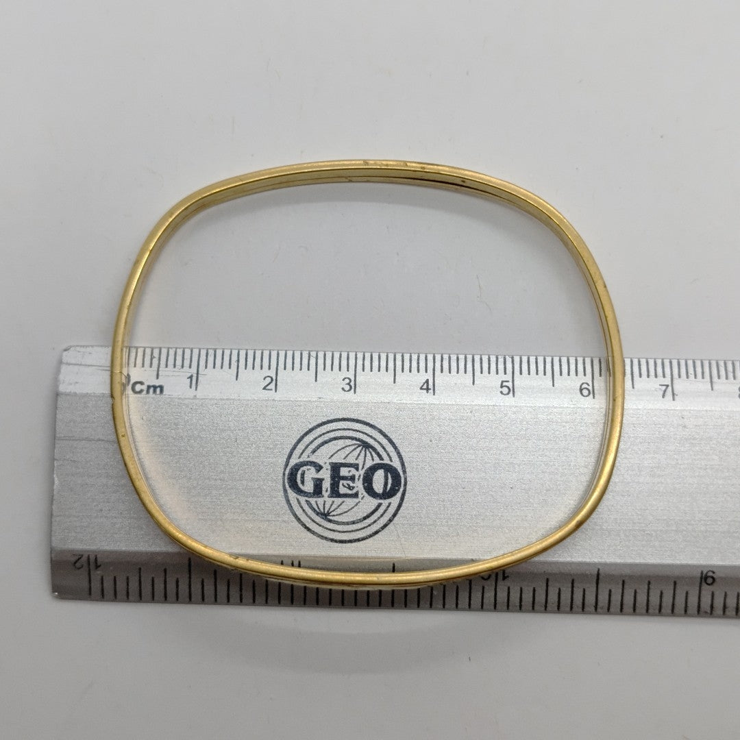 PULSERA RIGIDA ORO 10 K 4.4 GRMS (SEMINUEVO)