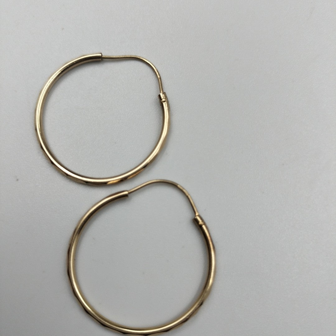 ARRACADAS PAR ORO 10 K 1.5 GRMS (SEMINUEVO)