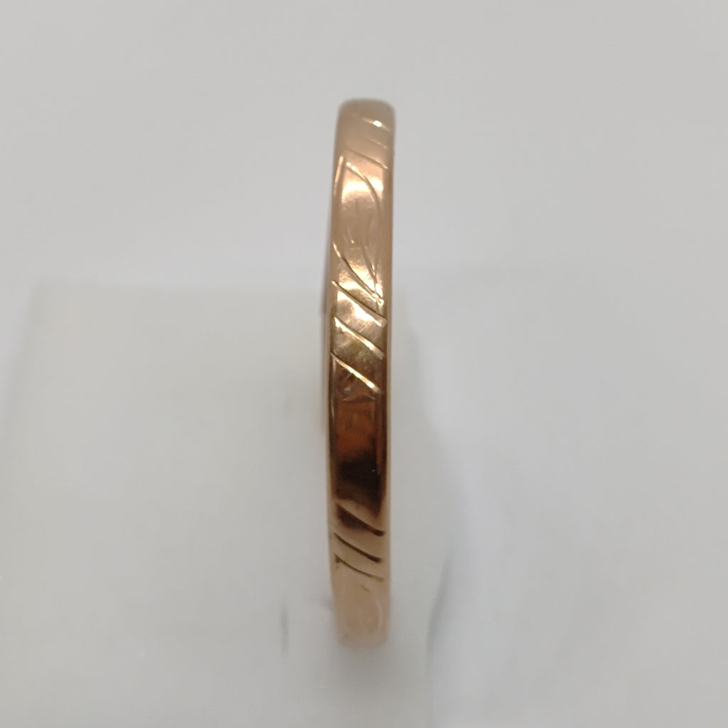 PULSERA RIGIDA ORO 8 K 5.7 GRMS (SEMINUEVO)