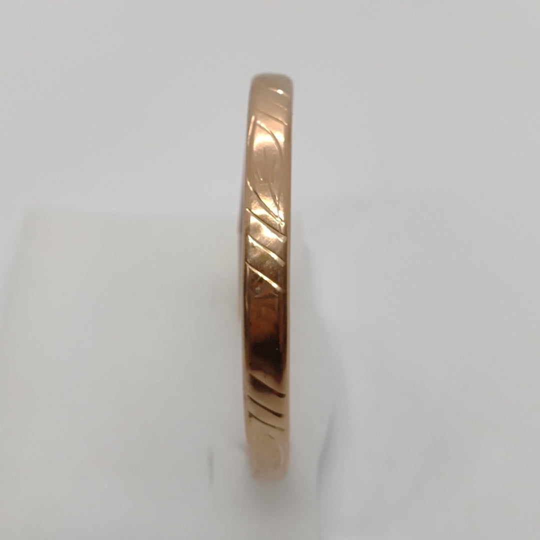 PULSERA RIGIDA ORO 8 K 5.7 GRMS (SEMINUEVO)