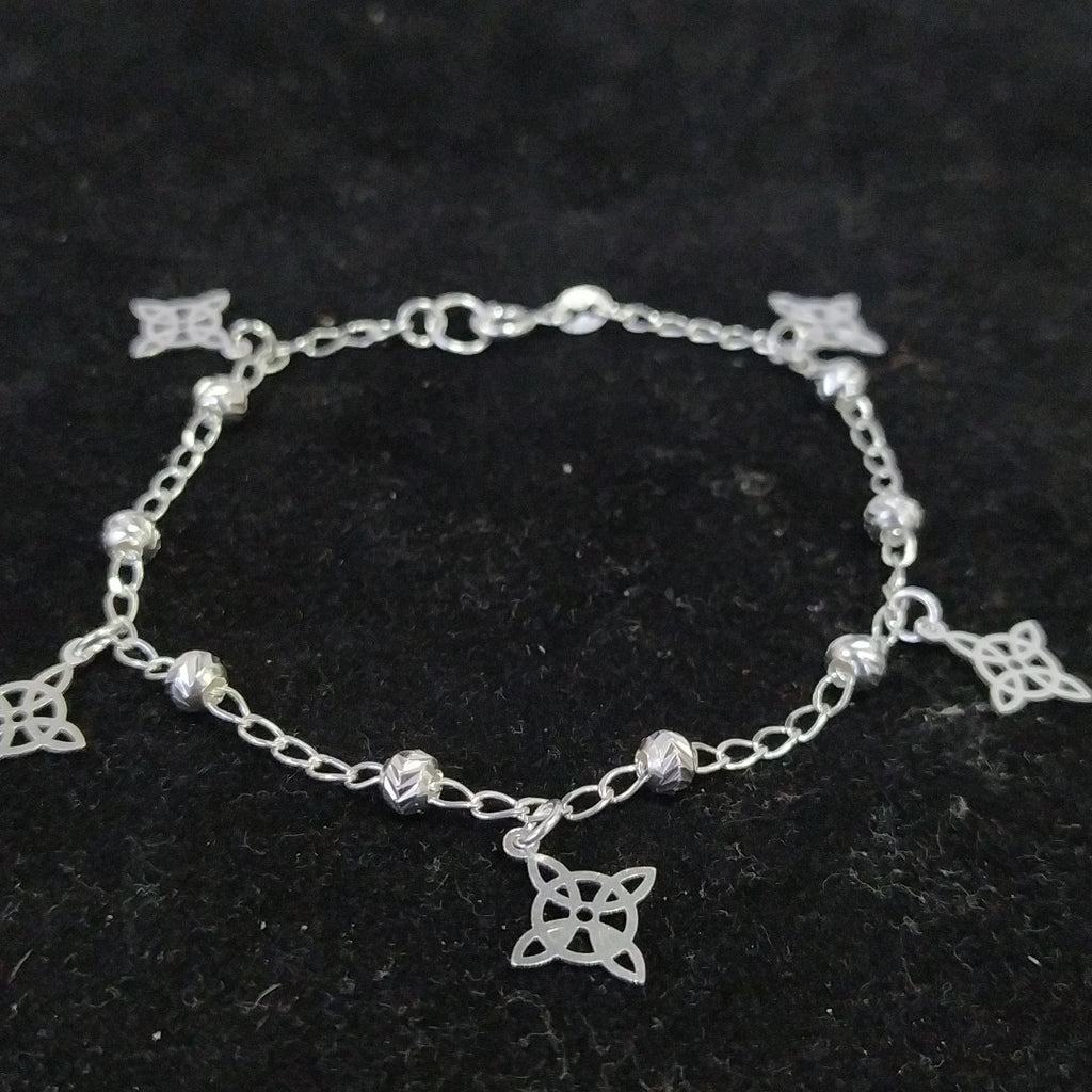 PULSERA TEJIDO ESPECIAL PLATA .925 18 CM 3.2 GR (NUEVO)