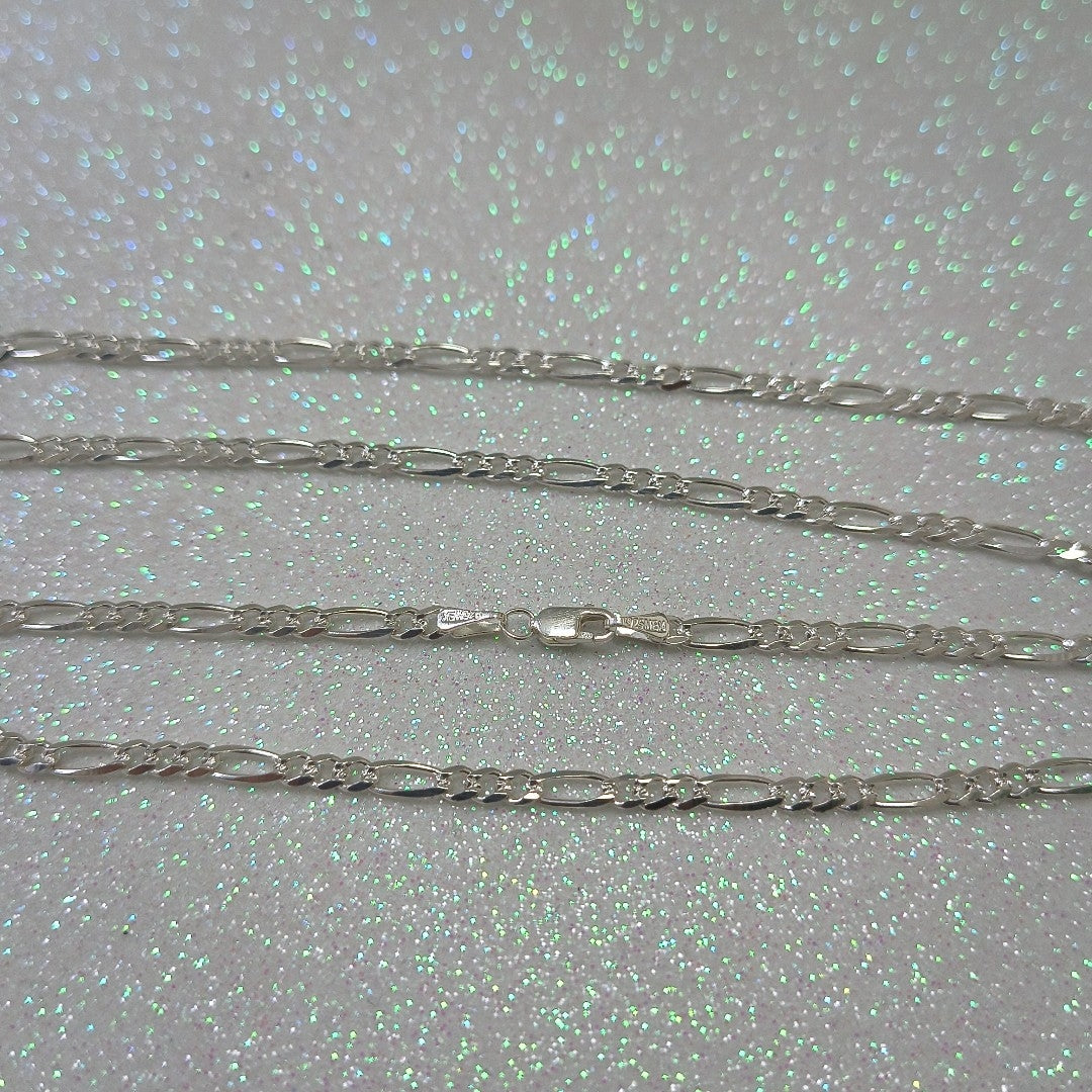 CADENA TEJIDO 3X1 PLATA .925 55 CM 7.2 GR (NUEVO)