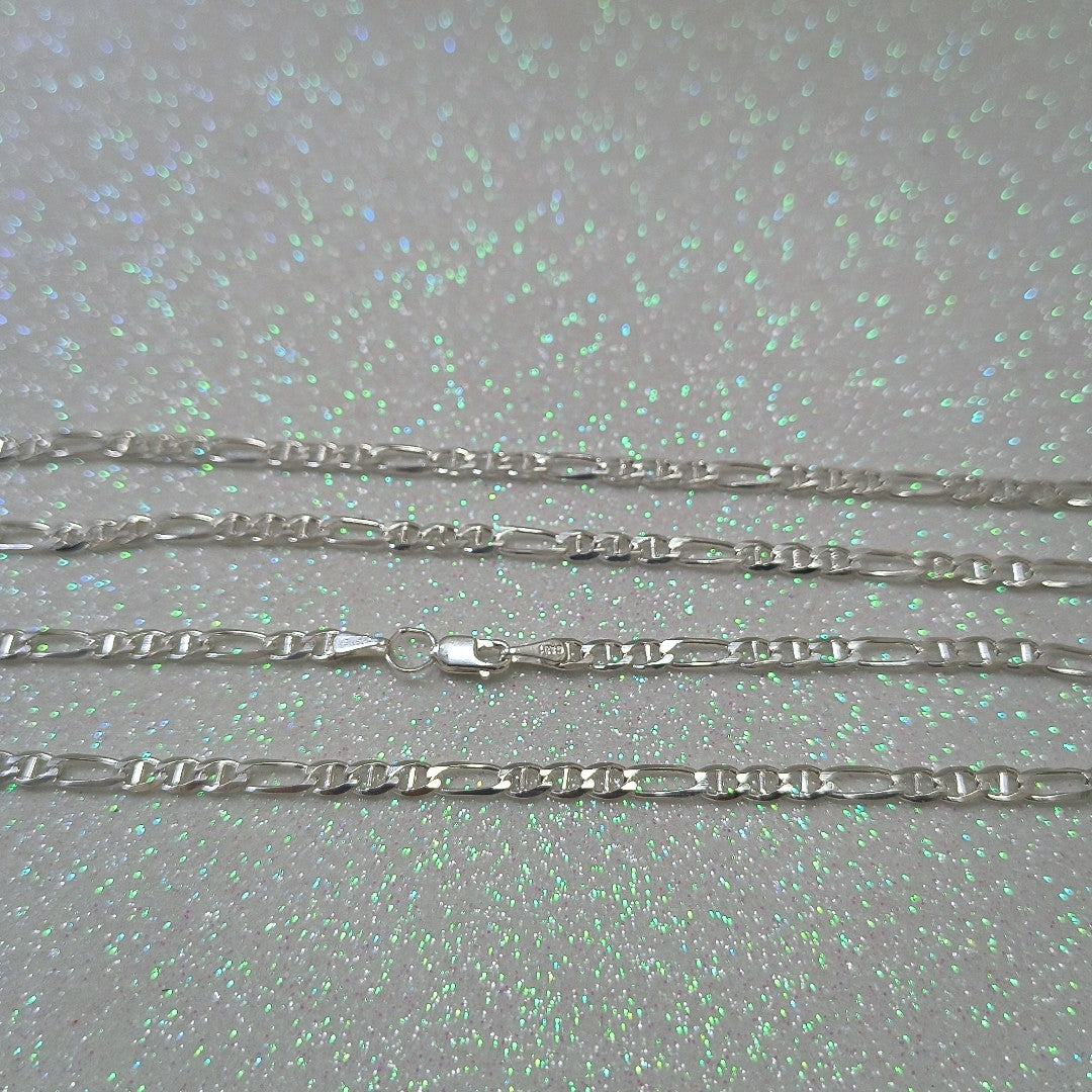 CADENA TEJIDO 3X1 PLATA .925 60 CM 8.1 GR (NUEVO)
