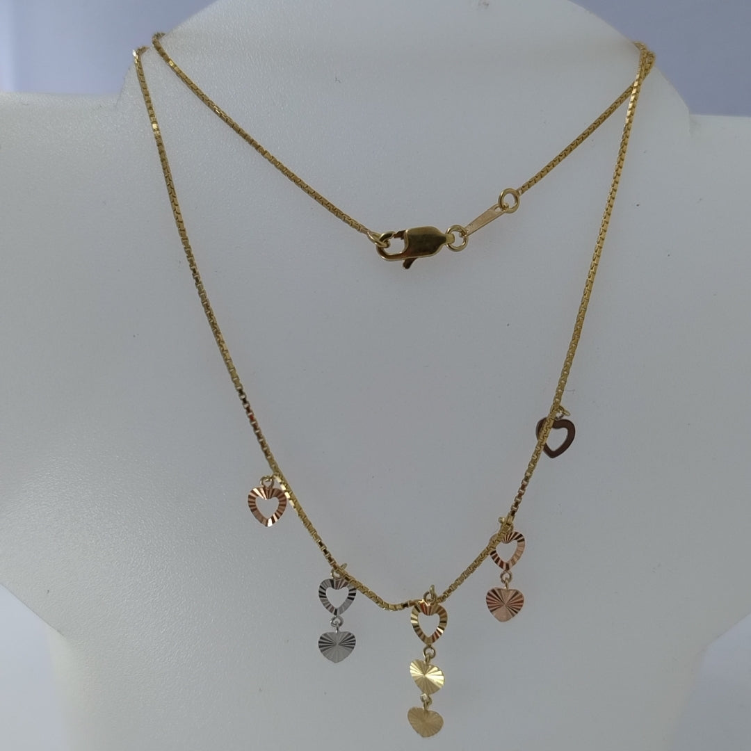 GARGANTILLA ORO 14 K 4 GRMS (SEMINUEVO)