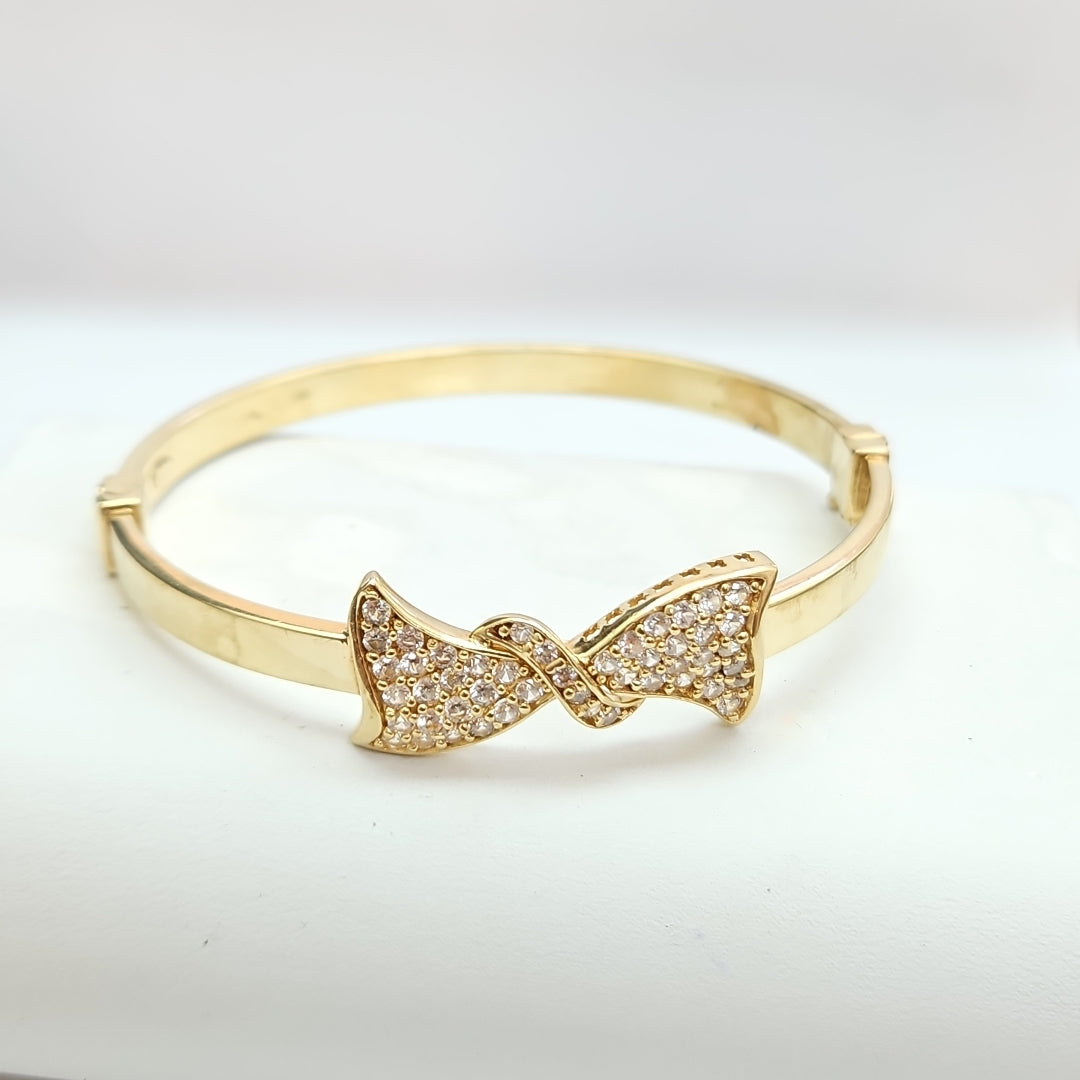 PULSERA RIGIDA ORO 10 K 11.2 GRMS (SEMINUEVO)