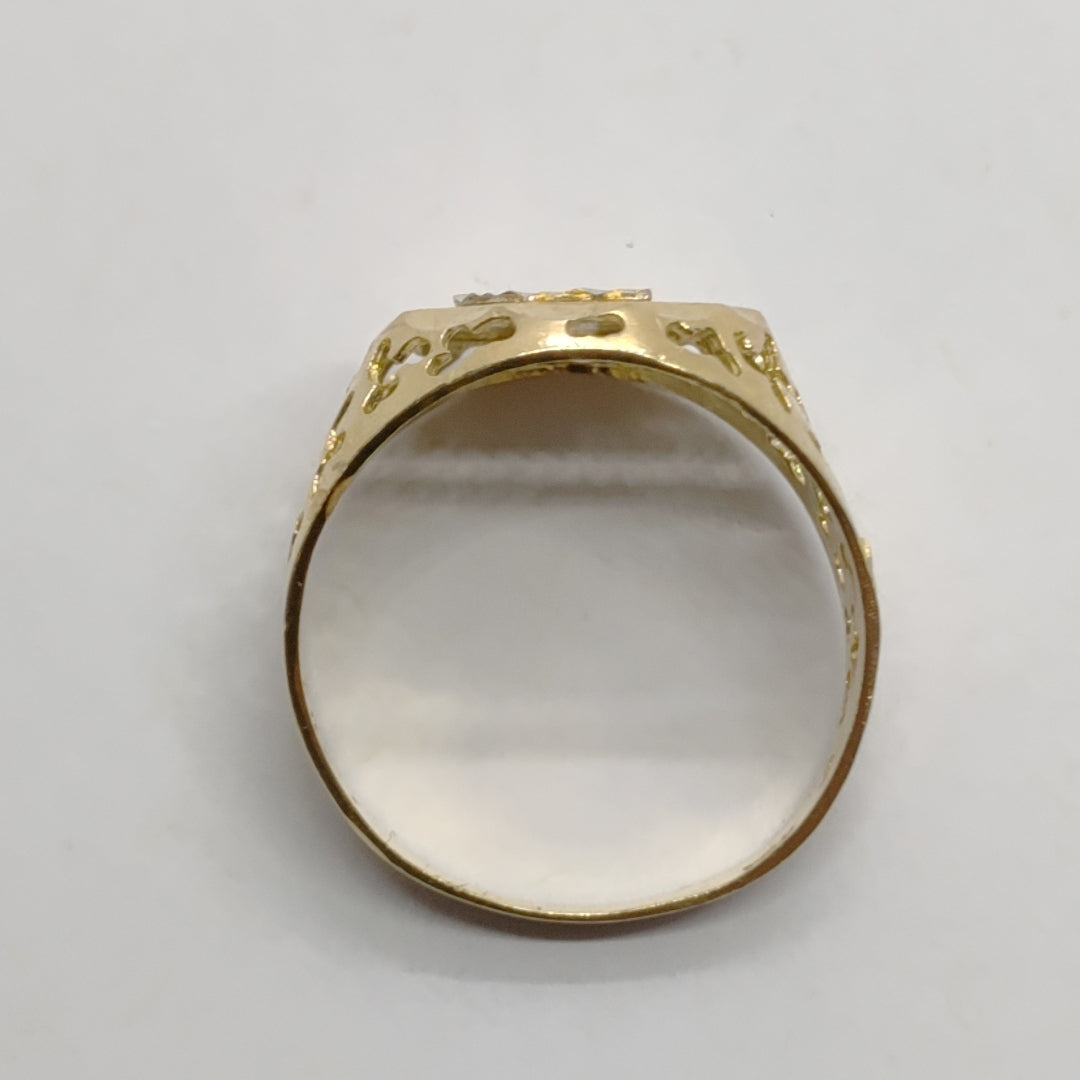 ANILLO ORO 14 K 3,50 GRMS (SEMINUEVO)