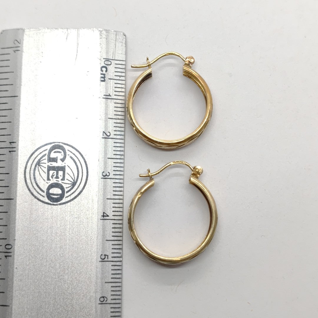 ARRACADAS PAR ORO 10 K 2,90 GRMS (SEMINUEVO)