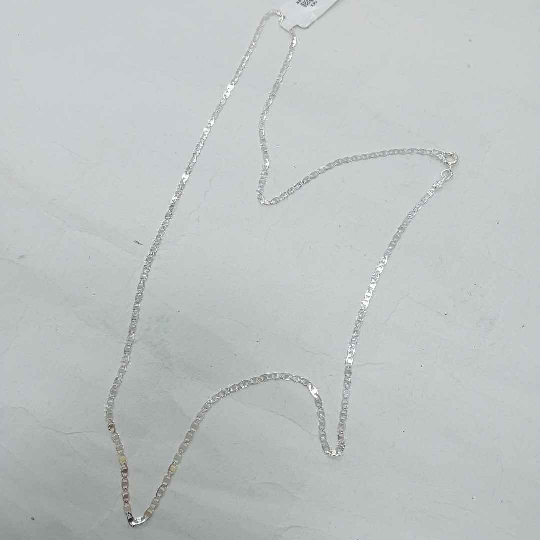 CADENA TEJIDO ESPEJO PLATA .925 60 CM 4.2 GR (NUEVO)