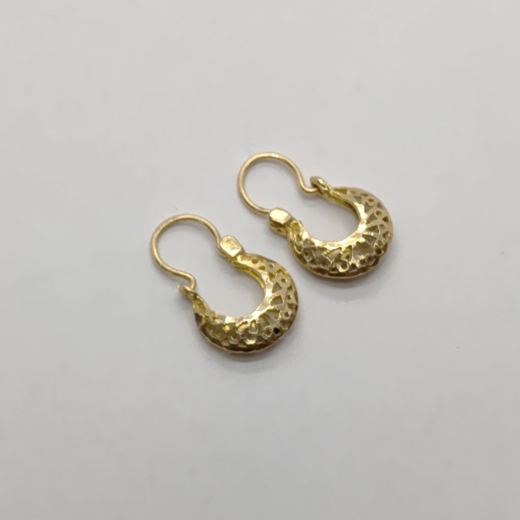 ARRACADAS PAR ORO 10 K 1,60 GRMS (SEMINUEVO)