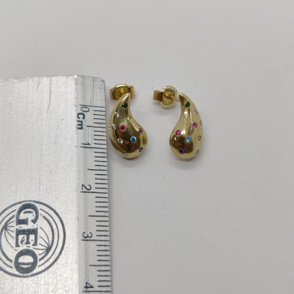 ARETES PAR ORO 10 K 1,80 GRMS (SEMINUEVO)