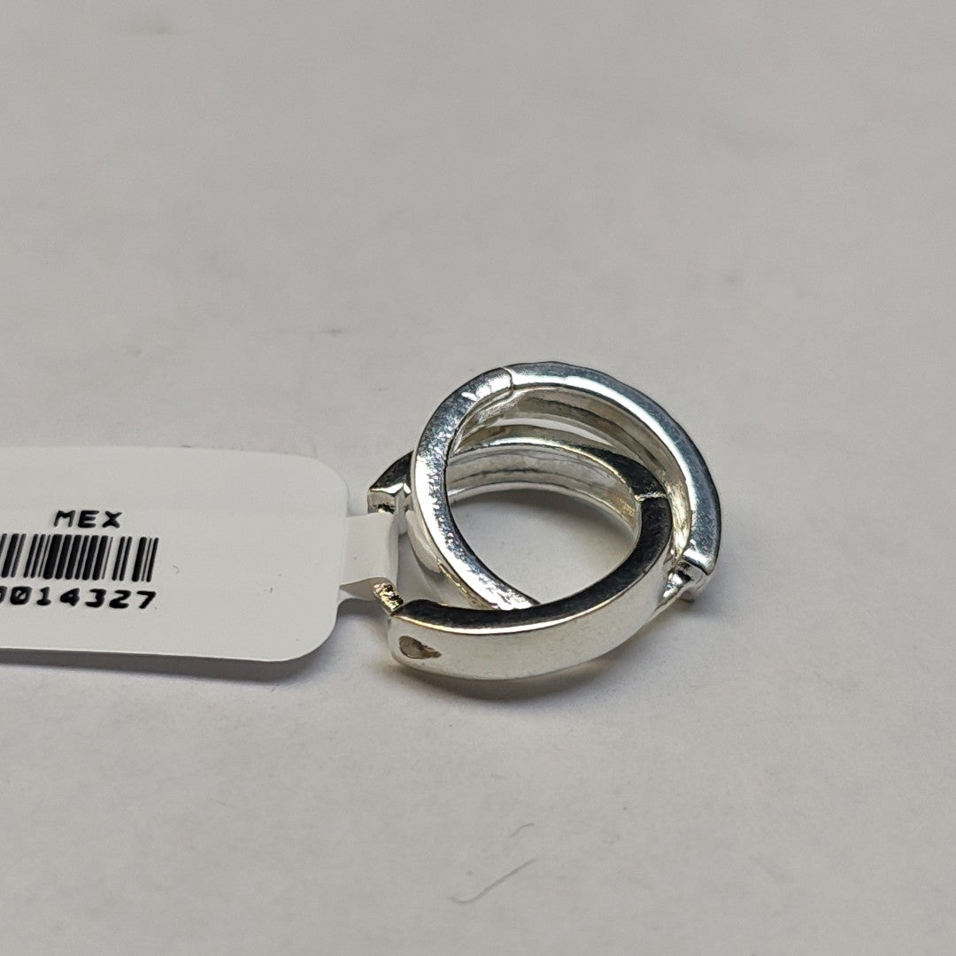 ARRACADAS LABRADAS PLATA .925 3.3 GR (NUEVO)