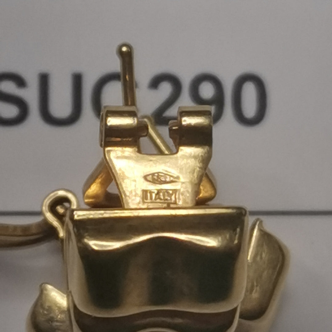 ARETES PAR ORO 14 K 4.6 GRMS (SEMINUEVO)