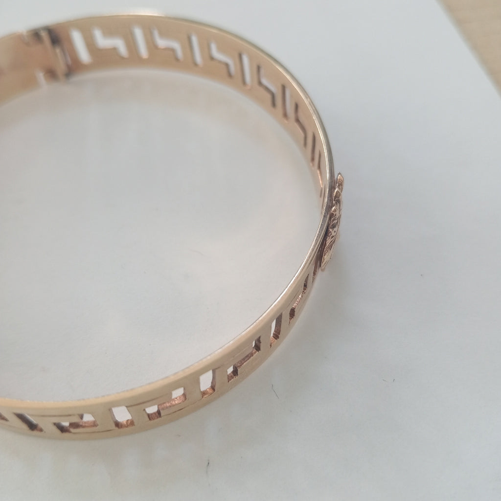 PULSERA RIGIDA ORO 10 K 20,40 GRMS (SEMINUEVO)